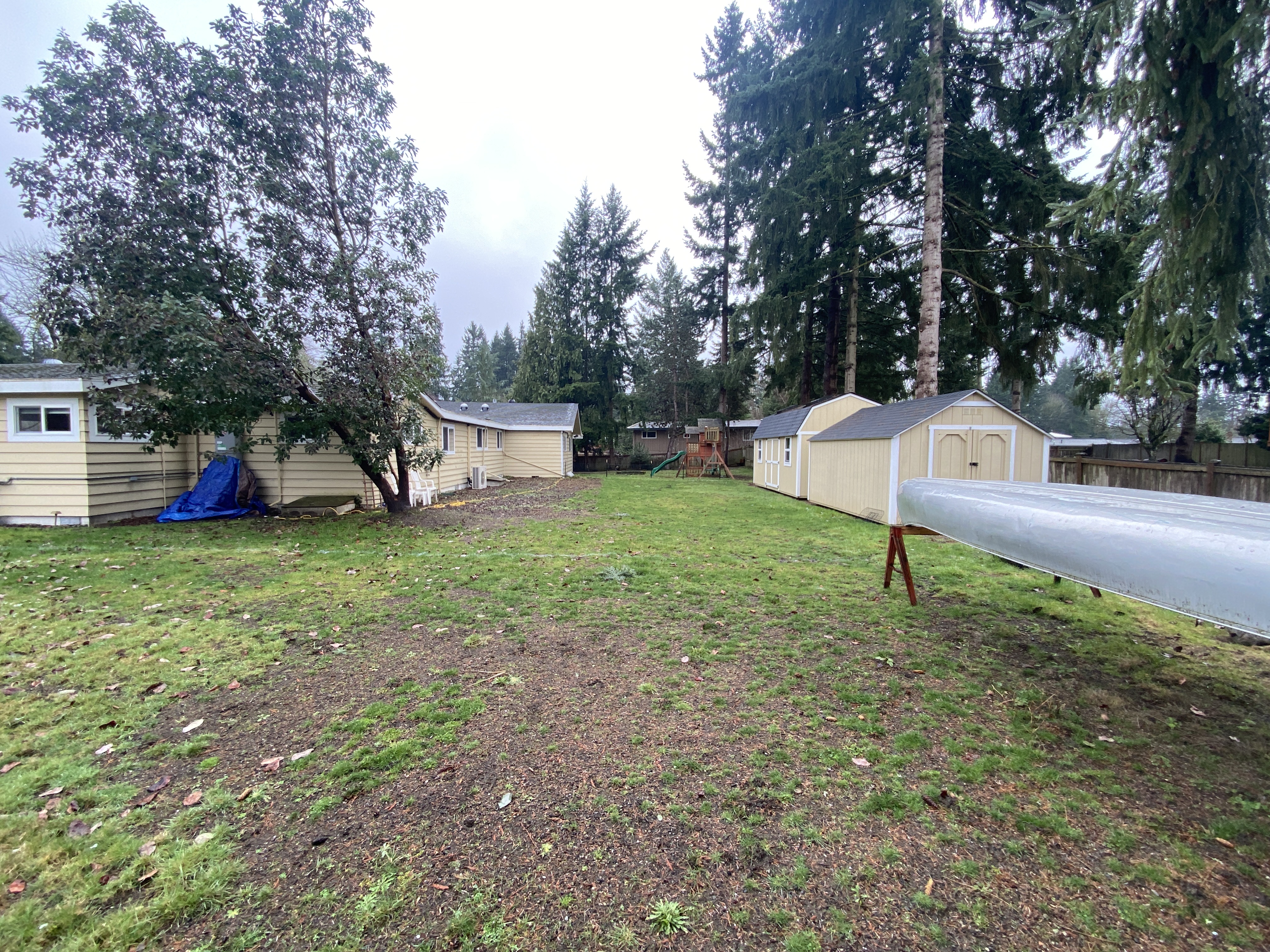 Old deck before rebuild — Pelletier Construction Group