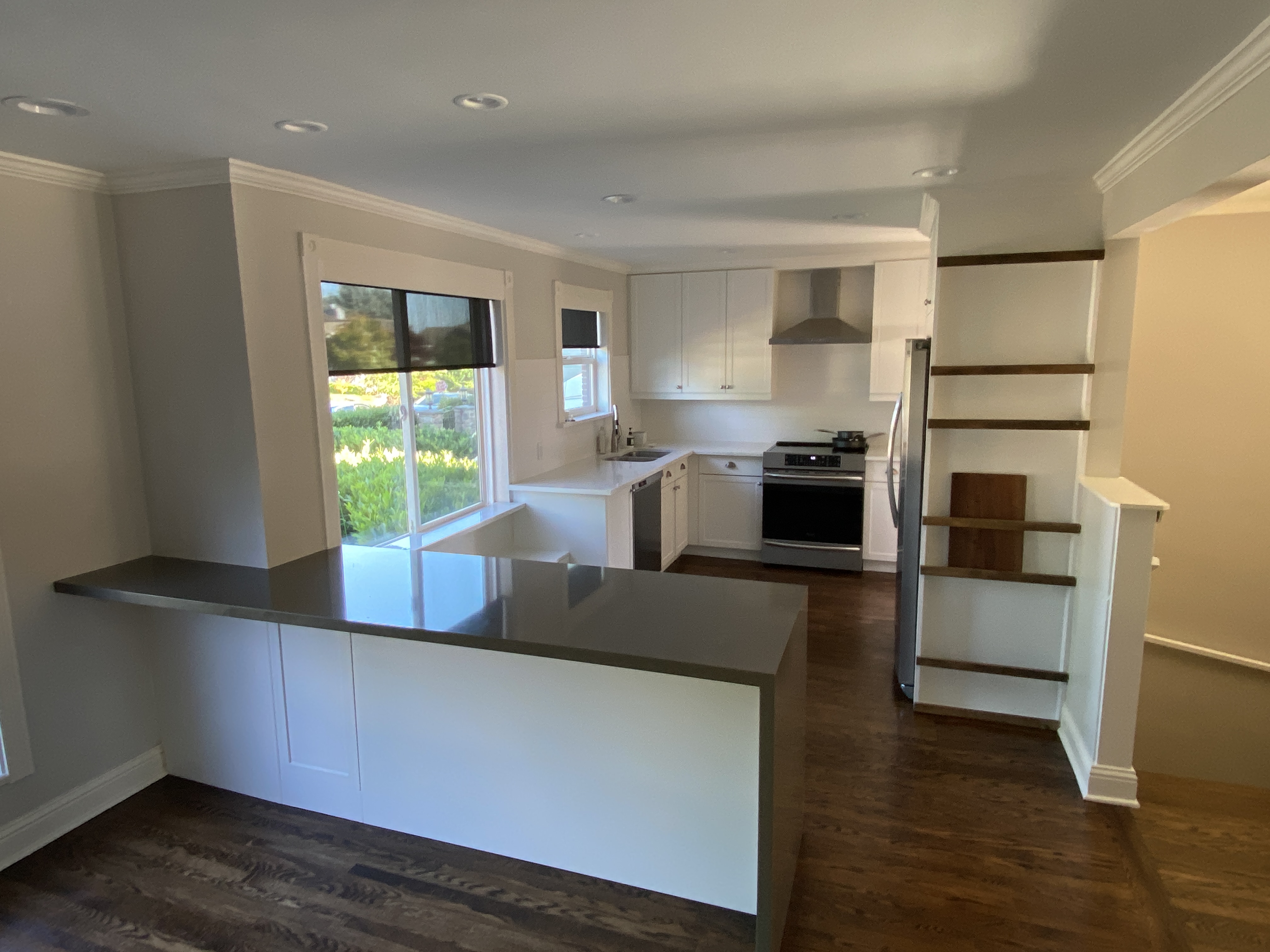 Completed kitchen renovation, King County