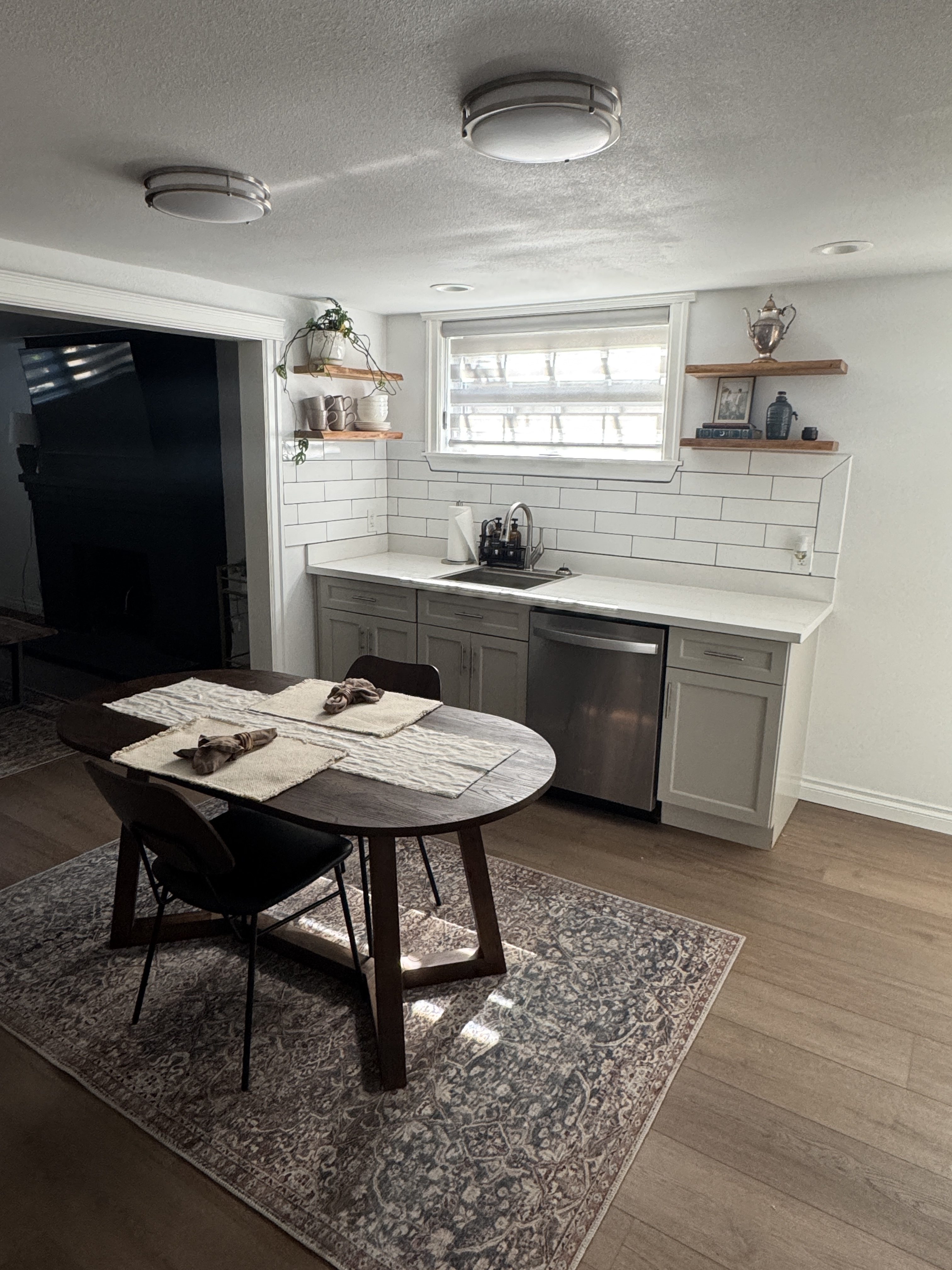 Remodeled kitchen after, view 2 — Pelletier Construction Group